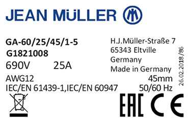 Etikettenlayout mit allen wichtigen Produktinformationen die Sie als einmaliges Layout individuell durch Textblöcke hinterlegen können Etikettenlayout mit allen wichtigen Produktinformationen