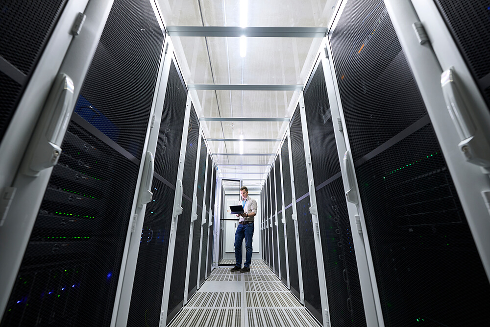Rechenzentrum der INCONY-Server per Colocation bei VegaSystems INCONY´s Rechenzentrum beim Partner VegaSystems