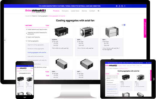 Web pages can be created directly from the PIM data using the online store module Easily create online stores using your PIM data